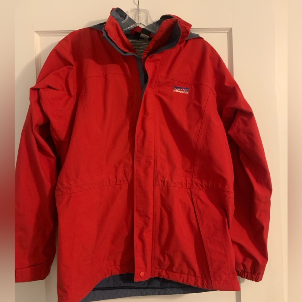 Patagonia Red Water Proof Jacket - image 1
